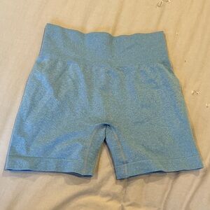 Women's Light Blue Bike Shorts